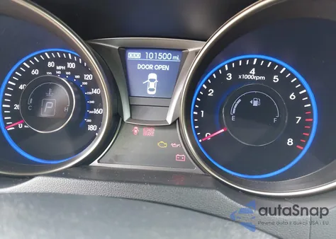 2013 Hyundai Genesis 3.8 Track z USA, uszkodzony, nr VIN KMHHU6KJ7DU097336